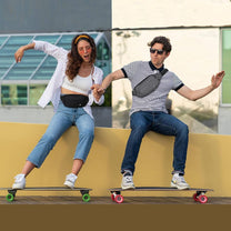 Slim Waterproof Waist Pack With Adjustable Belt And Headphone Port - Buy One Get One Free
