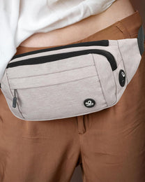 Slim Waterproof Waist Pack With Adjustable Belt And Headphone Port - Buy One Get One Free