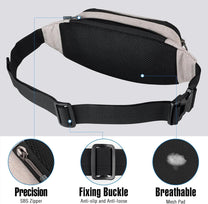 Slim Waterproof Waist Pack With Adjustable Belt And Headphone Port - Buy One Get One Free