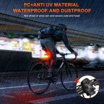 Smart Rear Bike Light Alarm With Theft Protection