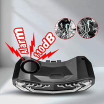 Smart Rear Bike Light Alarm With Theft Protection