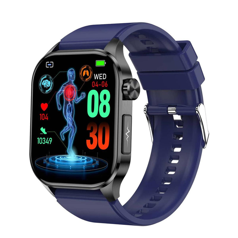 Smartwatch For Health &amp; Fitness With EKG, Blood Pressure, Heart Rate, iOS &amp; Android Compatible