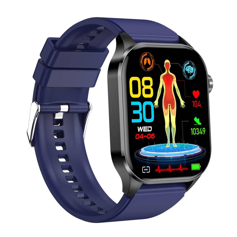 Smartwatch For Health &amp; Fitness With EKG, Blood Pressure, Heart Rate, iOS &amp; Android Compatible
