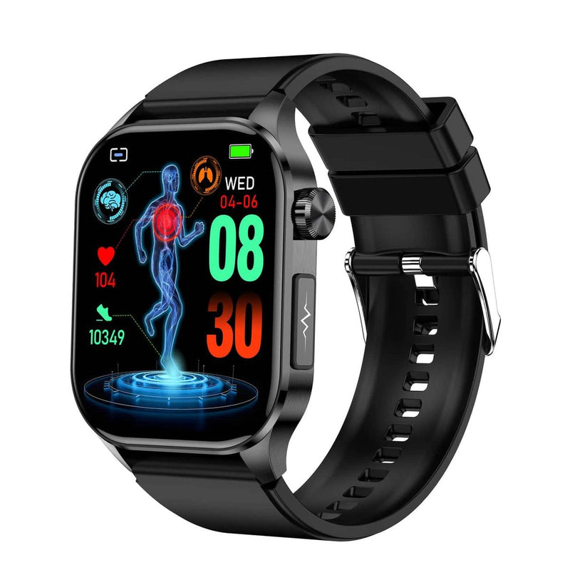 Smartwatch For Health &amp; Fitness With EKG, Blood Pressure, Heart Rate, iOS &amp; Android Compatible