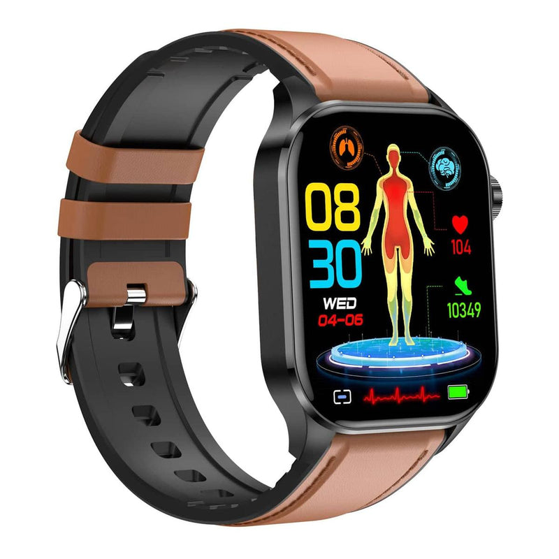 Smartwatch For Health &amp; Fitness With EKG, Blood Pressure, Heart Rate, iOS &amp; Android Compatible