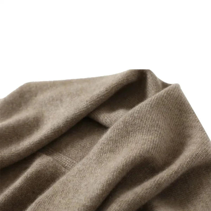 Soft Knitted Wrap Scarf - Versatile Autumn And Winter Accessory