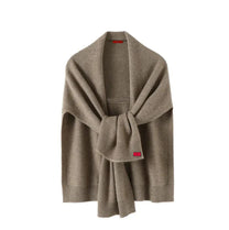 Soft Knitted Wrap Scarf - Versatile Autumn And Winter Accessory