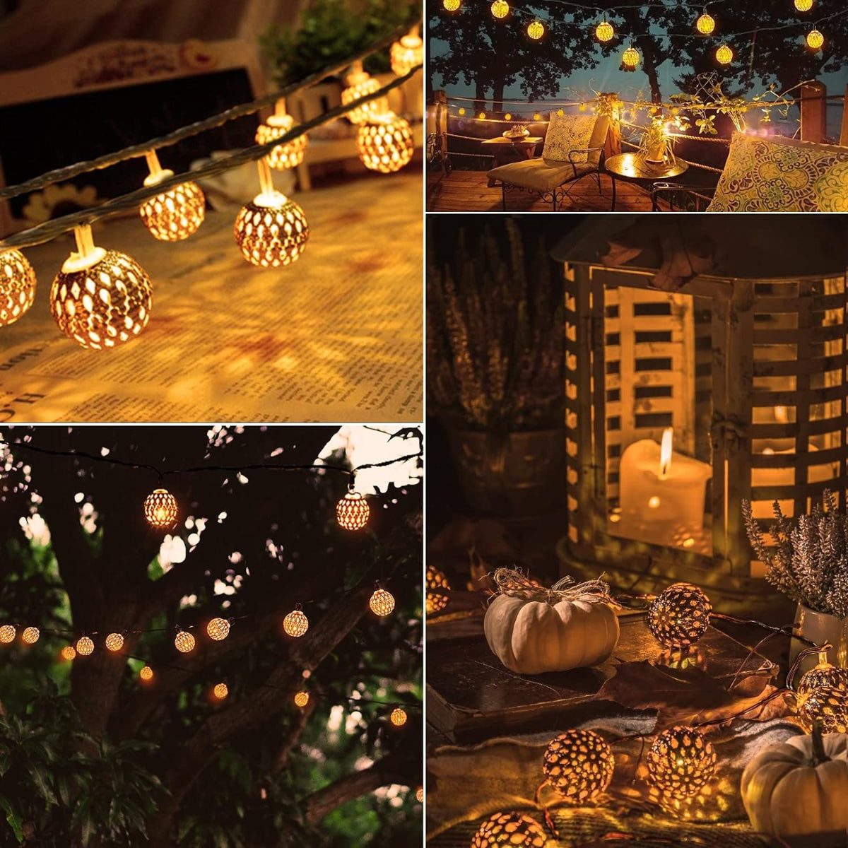 Solira – Moroccan-Style Solar String Lights