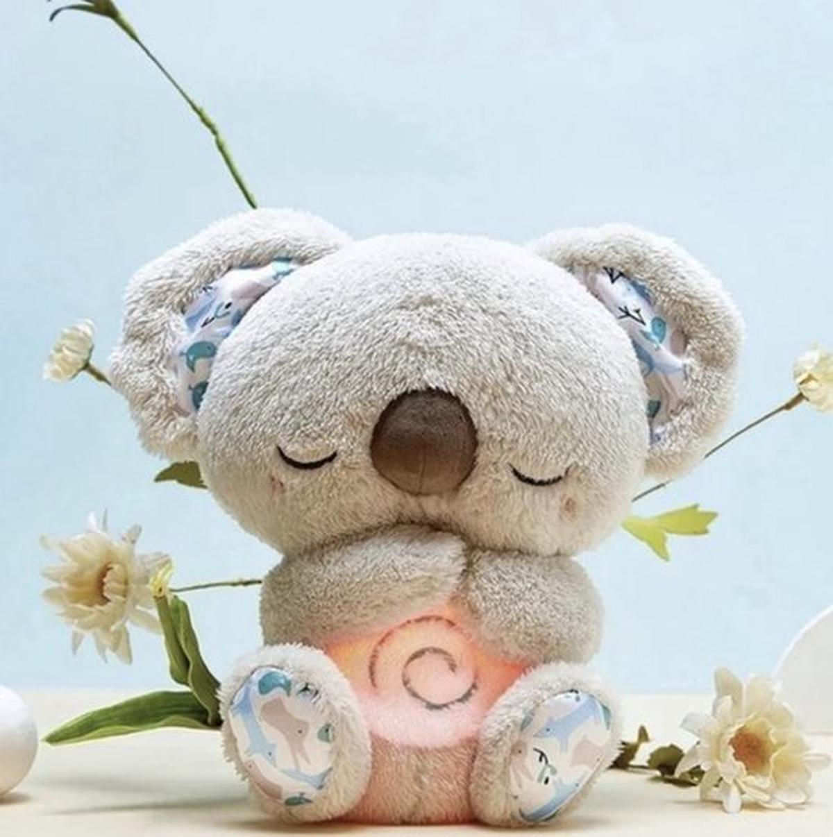Soothing Plush Toy With Calming Breathing Patterns For Stress Relief
