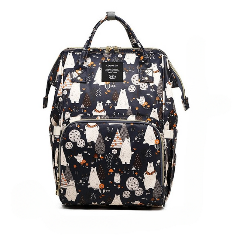 Spacious Baby Changing Backpack With Multiple Compartments And Waterproof Design