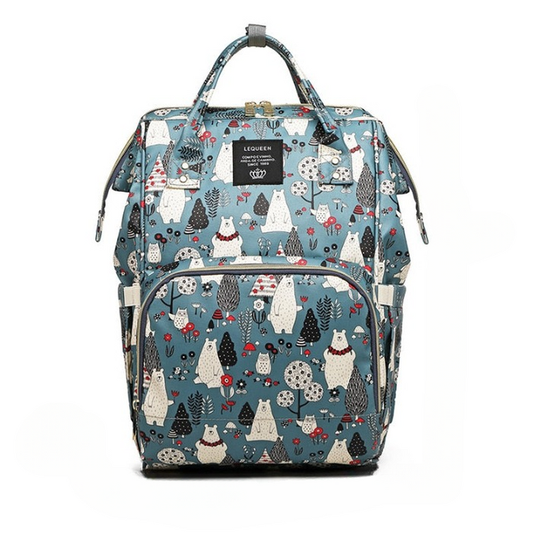 Spacious Baby Changing Backpack With Multiple Compartments And Waterproof Design