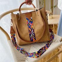 Spacious PU Leather Everyday Tote Bag