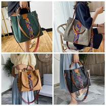 Spacious PU Leather Everyday Tote Bag