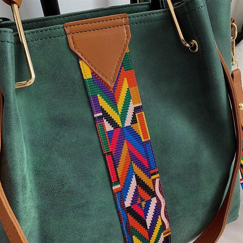 Spacious PU Leather Everyday Tote Bag