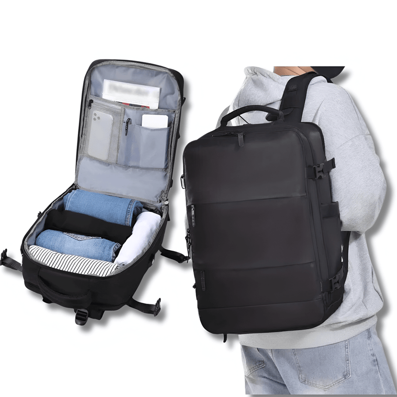 Spacious Travel Backpack With USB Charging Port