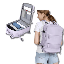 Spacious Travel Backpack With USB Charging Port