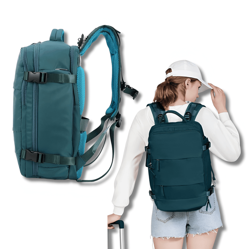 Spacious Travel Backpack With USB Charging Port