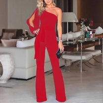 Spring Festive Occasion Jumpsuit With Open Sleeves