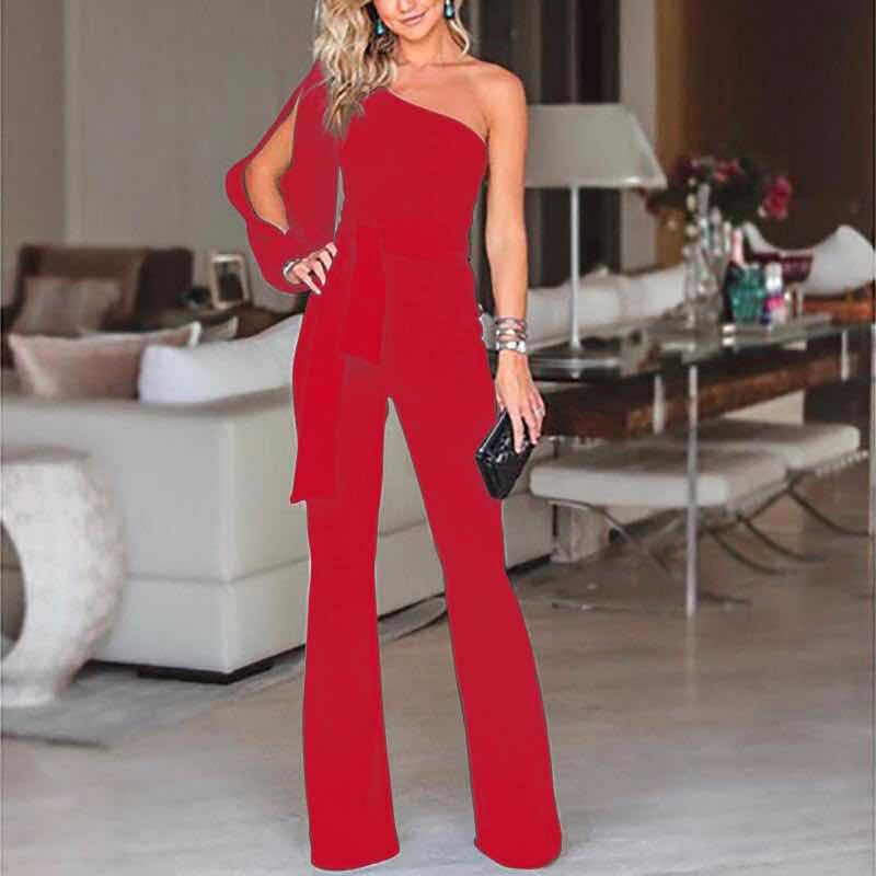 Spring Festive Occasion Jumpsuit With Open Sleeves