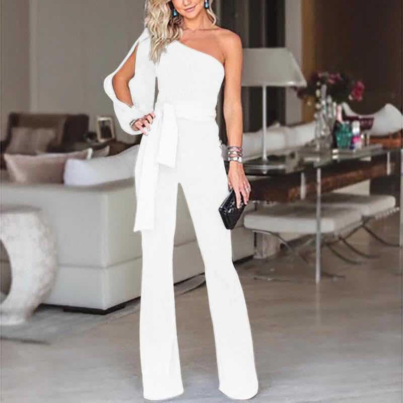 Spring Festive Occasion Jumpsuit With Open Sleeves