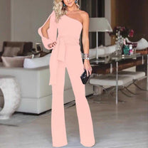 Spring Festive Occasion Jumpsuit With Open Sleeves
