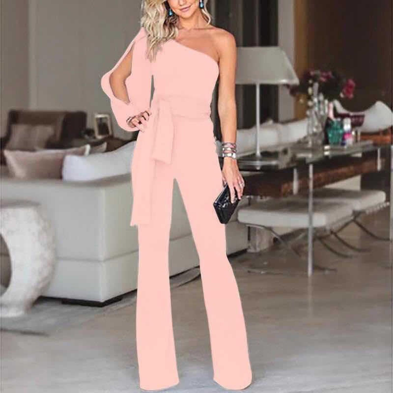 Spring Festive Occasion Jumpsuit With Open Sleeves