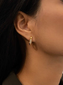 Square Diamond Earrings