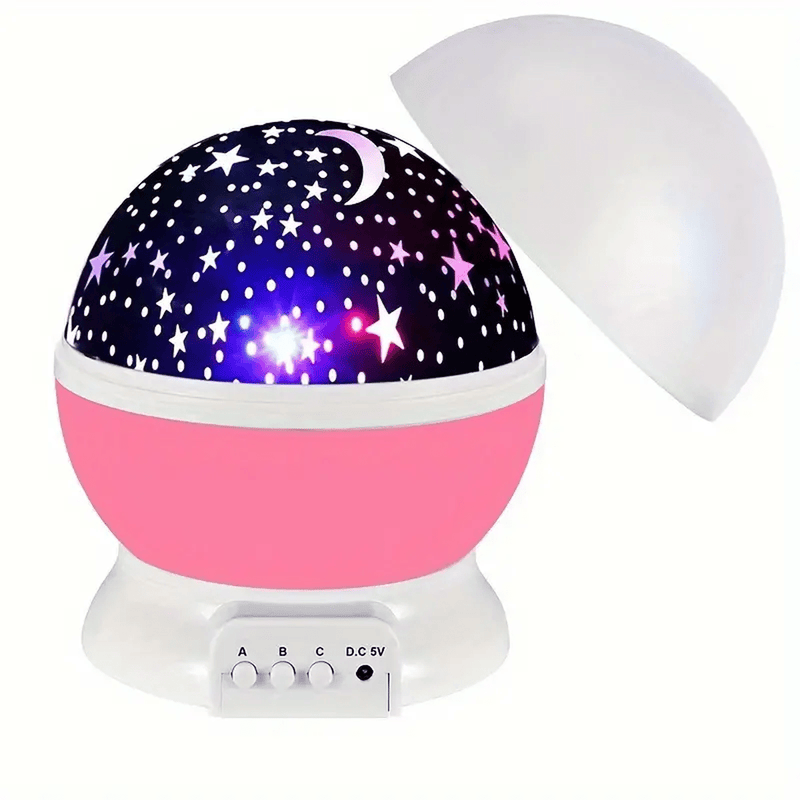 Star Projector Night Lamp With Music And USB Rechargeable