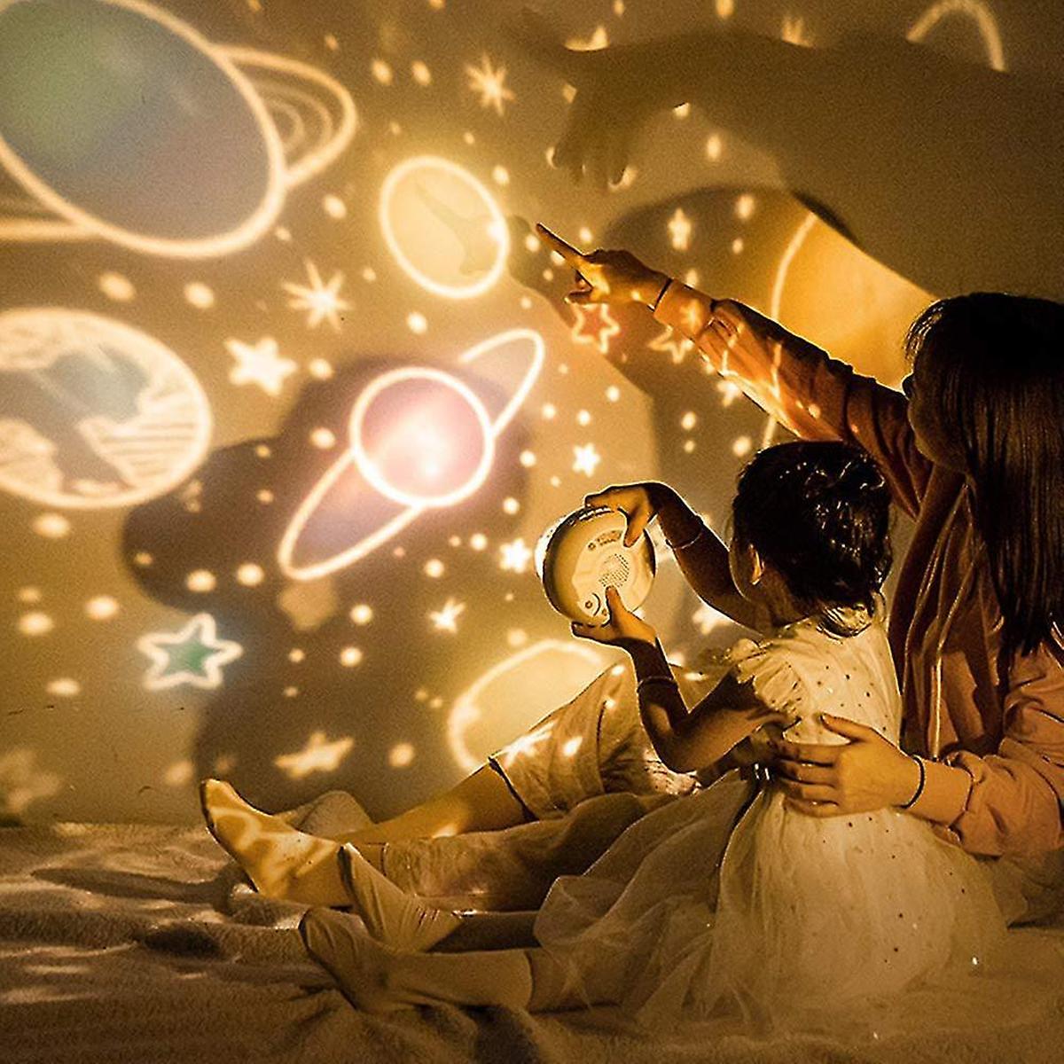 Starry Night Projector Lamp With Music And USB Rechargeable