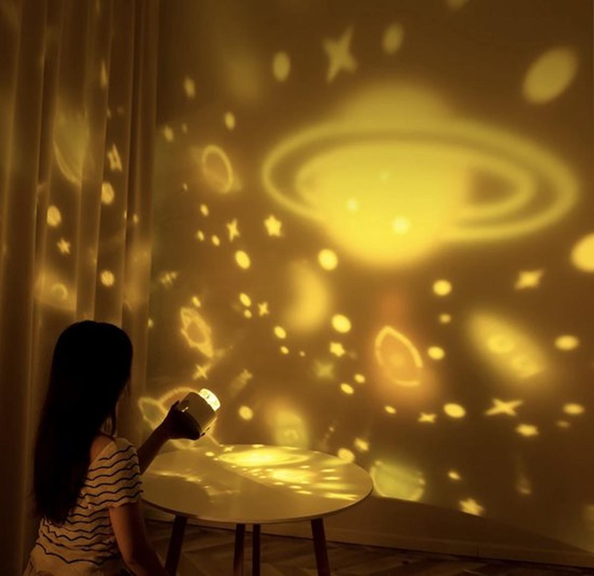 Starry Night Projector Lamp With Music And USB Rechargeable