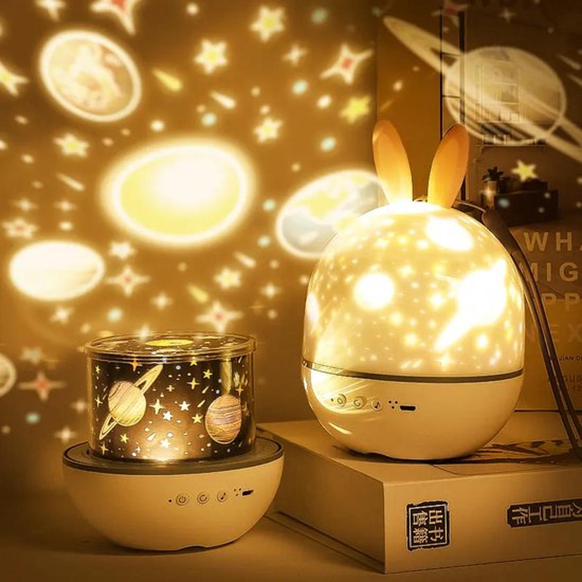 Starry Night Projector Lamp With Music And USB Rechargeable