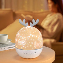 Starry Night Projector Lamp With Music And USB Rechargeable