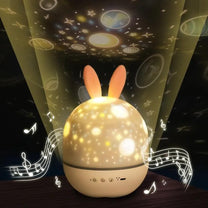 Starry Night Projector Lamp With Music And USB Rechargeable