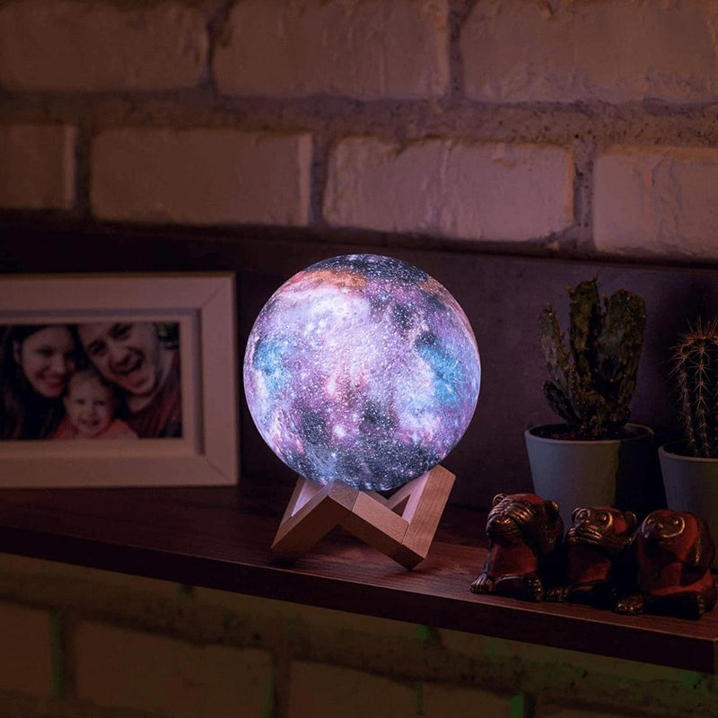Starry Sky Night Lamp With Touch Control And Rechargeable Battery