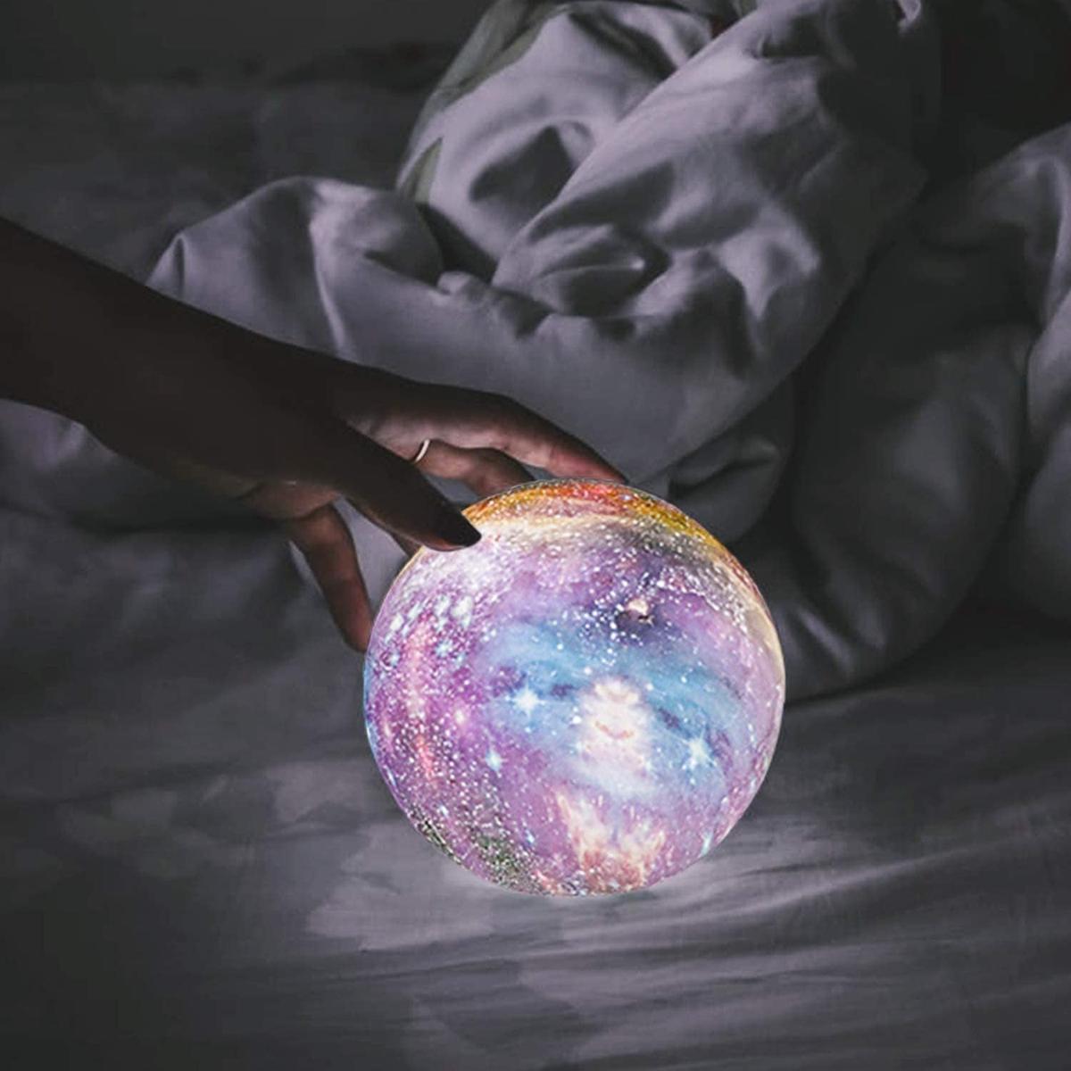 Starry Sky Night Lamp With Touch Control And Rechargeable Battery