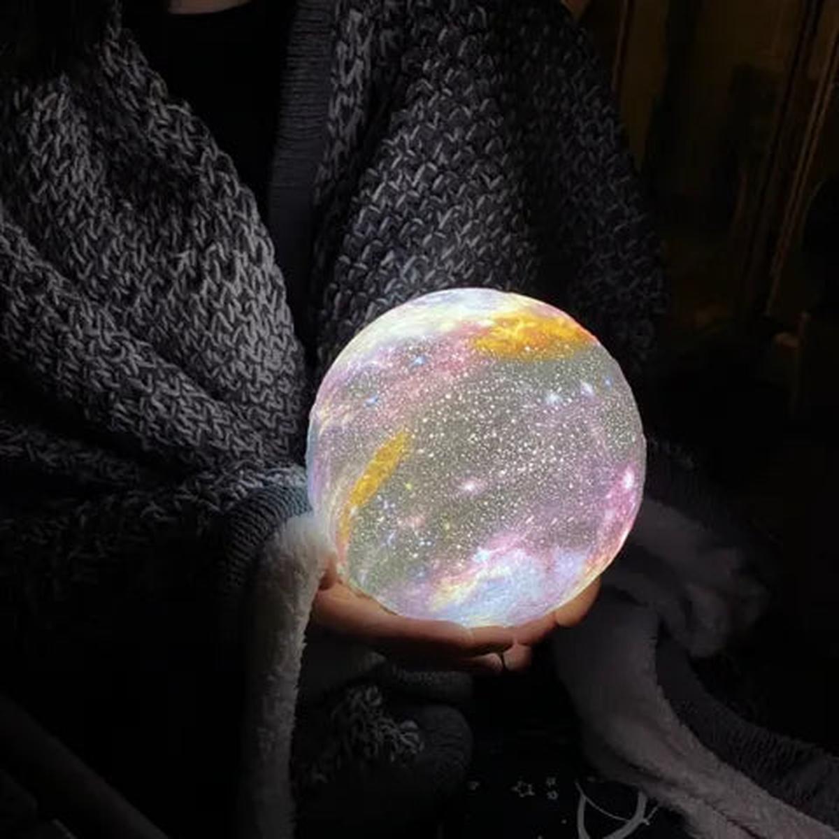 Starry Sky Night Lamp With Touch Control And Rechargeable Battery