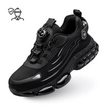 Steel Toe Safety Shoes With Slip-Resistant Sole