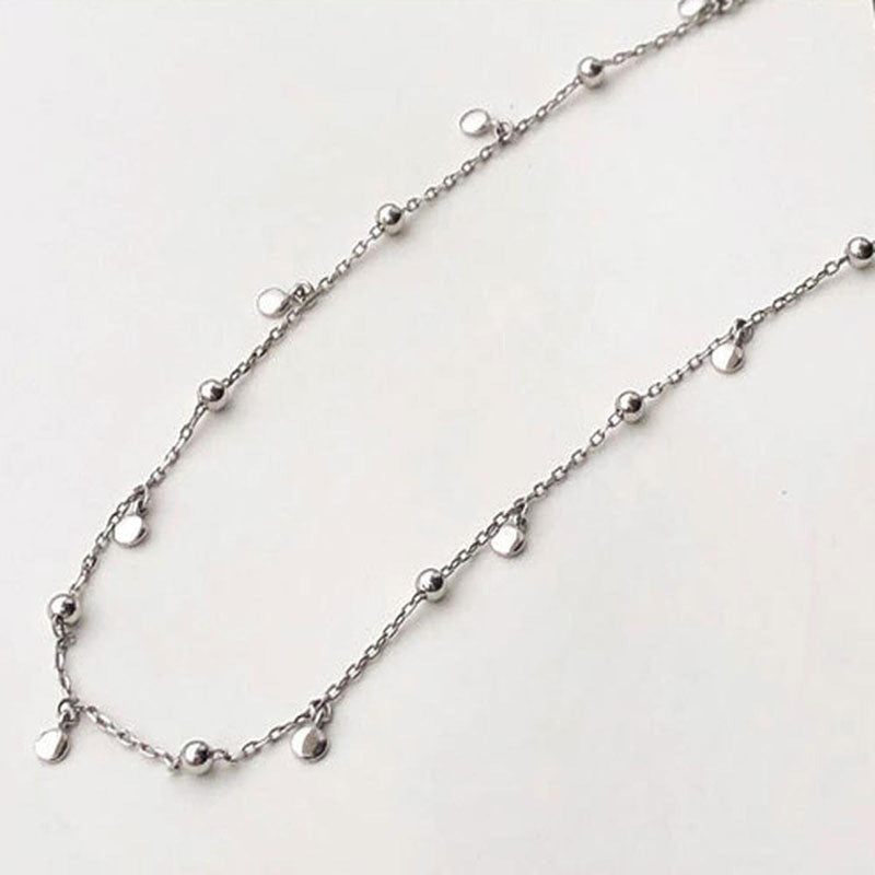 Sterling Silver Drop Necklace 16.34 Inch