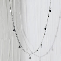 Sterling Silver Drop Necklace 16.34 Inch