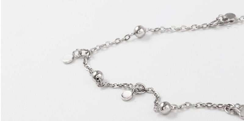 Sterling Silver Drop Necklace 16.34 Inch