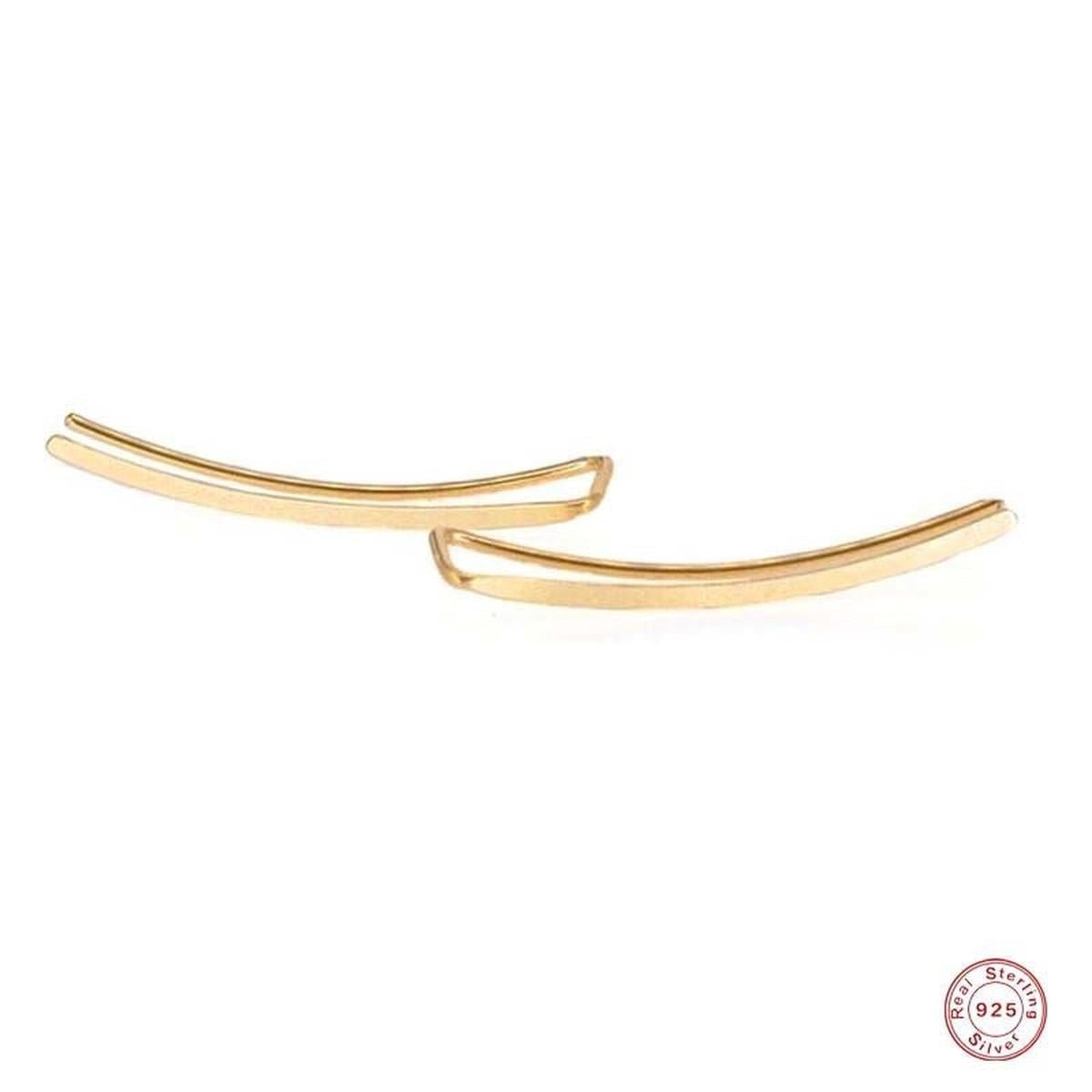 Sterling Silver Ear Cuff Earrings Unisex