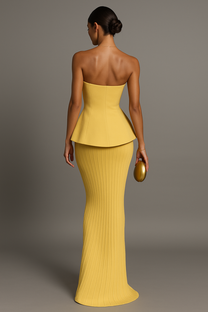 Strapless Maxi Dress