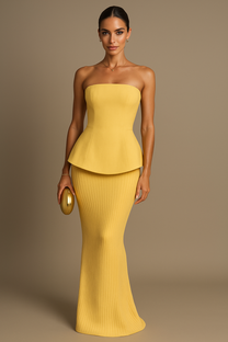 Strapless Maxi Dress