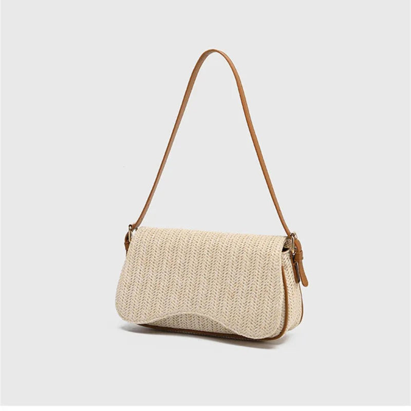 Straw Woven Shoulder Bag