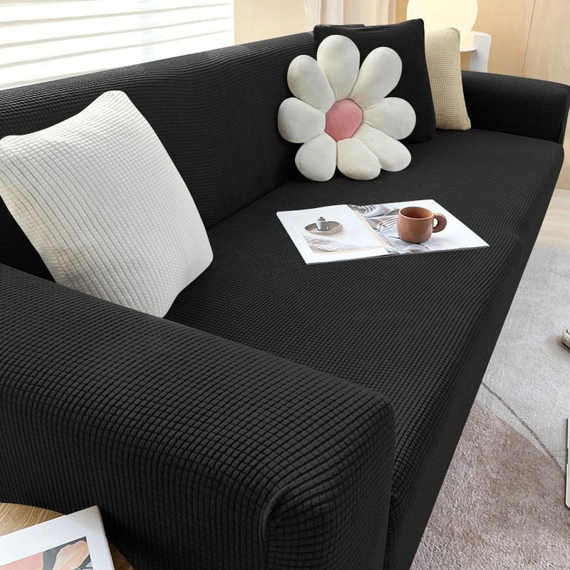 Stretch Sofa Cover With Non-Slip Foam Strips