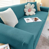 Stretch Sofa Cover With Non-Slip Foam Strips