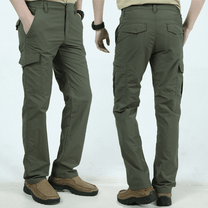 Stylish And Comfortable Men&#39;s Cargo Trousers With Practical Pockets