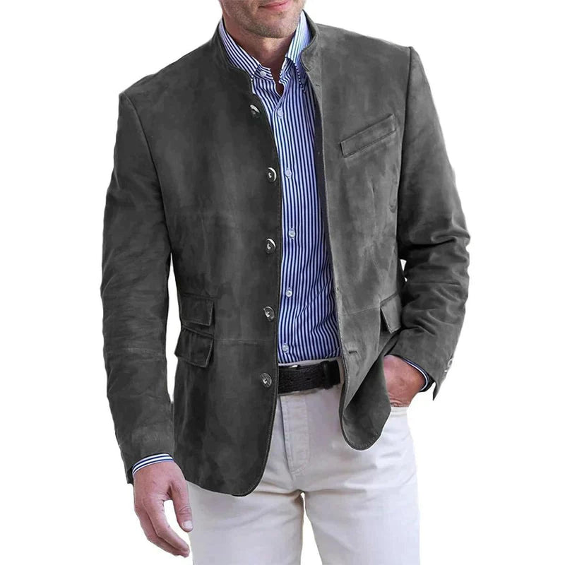 Stylish Button-Down Jacket For Men