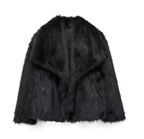 Stylish Faux Fur Coat for Elegant Comfort on Cold Days