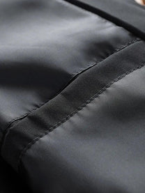 Stylish Handcrafted Men&#39;s Autumn Jacket With Zipped Pockets